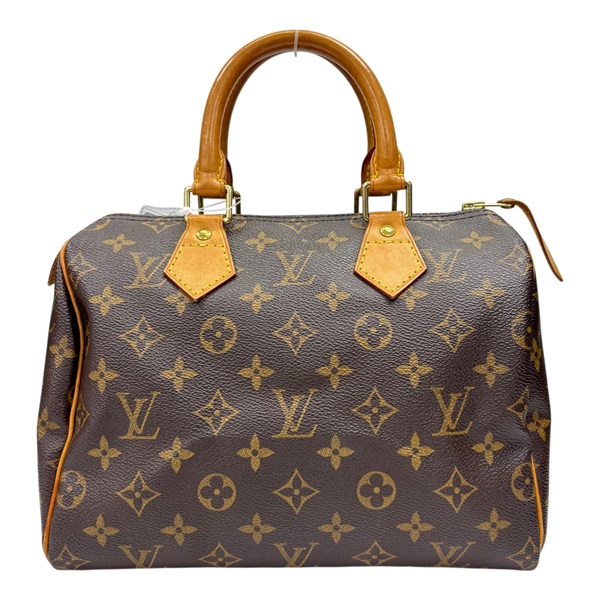 棕色 原花帆布 SPEEDY 25 波士頓包 手提包 金和【LOUIS VUITTON LV 路易威登】 M41528