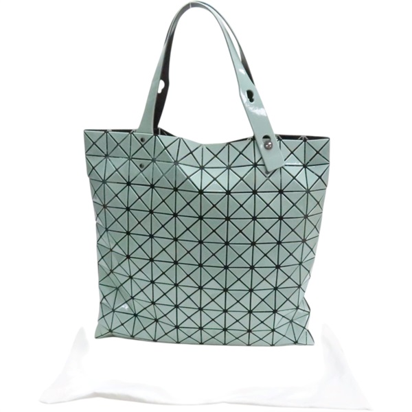 綠色 10x10 PVC 托特包【BAO BAO ISSEY MIYAKE 三宅一生】 BB16AG513