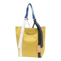 黃色 尼龍 Le Pliage Re-Play Tote Bag 肩背包【Longchamp 瓏驤】 10203HCC452