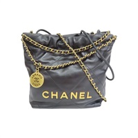 黑色 羊皮 22 MINI 肩背包 AS3980【CHANEL 香奈兒】 AS3980