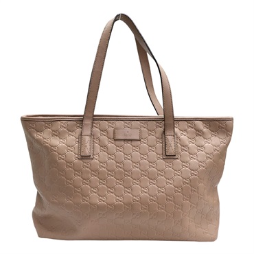 粉色牛皮 Guccissima 肩背包 211137【GUCCI 古馳】 211137