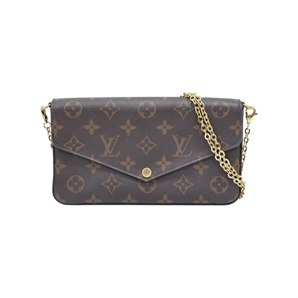 棕色 原花帆布 Felicie Pochette 肩背包 M61276【LOUIS VUITTON LV 路易威登】 M61276