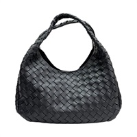 黑色 羊皮 Campana 肩背包【BOTTEGA VENETA BV 寶緹嘉】 844249
