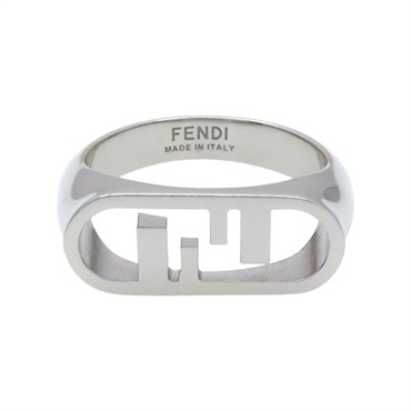 銀色 鍍金 O'Lock Ring MENS 戒指【FENDI 芬迪】 7AJ548