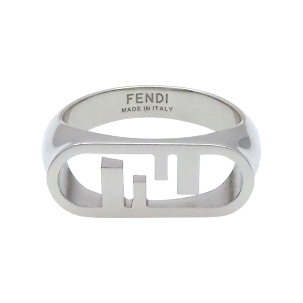 銀色 鍍金 O'Lock Ring MENS 戒指【FENDI 芬迪】 7AJ548
