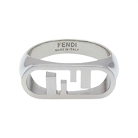 銀色 鍍金 O'Lock Ring MENS 戒指【FENDI 芬迪】 7AJ548