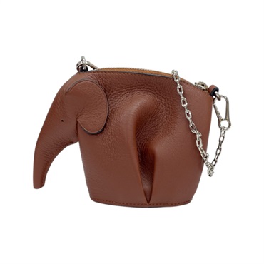 棕色 牛皮 Pouch 肩背包【LOEWE 羅威】 C623R02X01