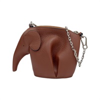 棕色 牛皮 Pouch 肩背包【LOEWE 羅威】 C623R02X01