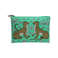 綠色 絲綢 絲巾 Silky Pocket Pouch 手拿包 U刻【HERMES 愛馬仕】 H083771CKAD