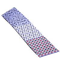 紫/黑/紅色 絲綢 Maxi Twilly 絲巾【HERMES 愛馬仕】