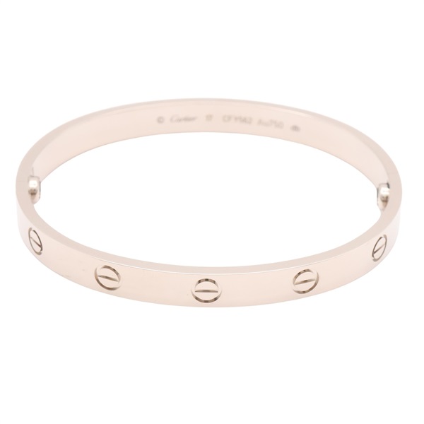 18K白金 Love Bracelet 手環【Cartier 卡地亞】 B6067617