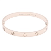 18K白金 Love Bracelet 手環【Cartier 卡地亞】 B6067617