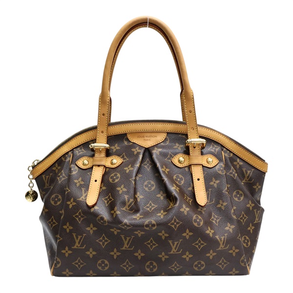 棕色 原花帆布 Tivoli 手提包 【LOUIS VUITTON LV 路易威登】 M40144