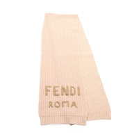 粉色 編織羊毛 圍巾【FENDI 芬迪】 fxt352 aixo tu
