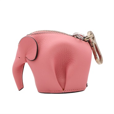 粉色 牛皮 Coin Case 零錢包【LOEWE 羅威】 199.30.N96