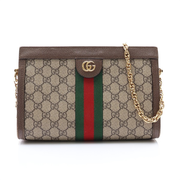 棕色 GG Supreme帆布 Ophidia 肩背包【GUCCI 古馳】 503877