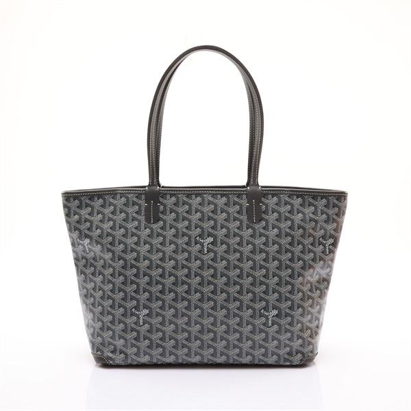 灰色 Goyardine帆布 Artois PM 肩背包【GOYARD 高雅德】 ARTOISPMLTY51CL51P