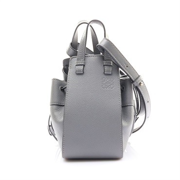 灰色牛皮 Hammock Mini 肩背包【LOEWE 羅威】 314.12.V07