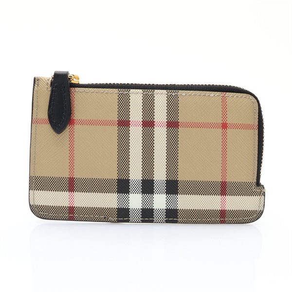 淺褐色牛皮 卡夾 名片夾【BURBERRY 巴寶莉】