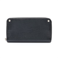 黑色牛皮 拉鍊 長夾【Balenciaga 巴黎世家】 286092