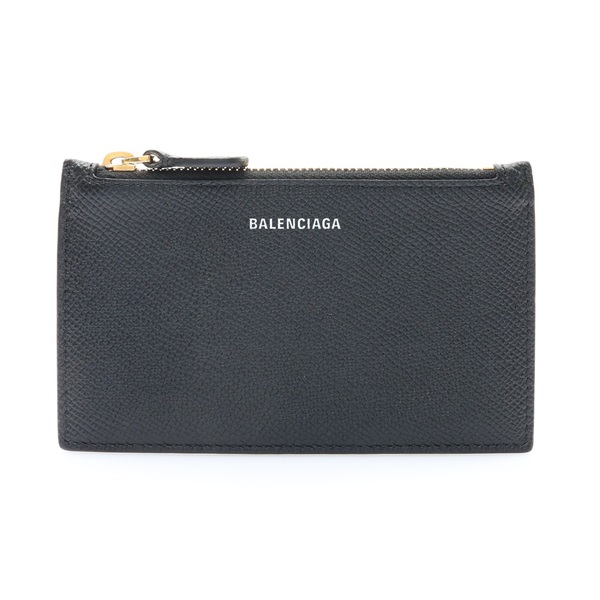 黑色 牛皮 卡夾 名片夾【Balenciaga 巴黎世家】 581102