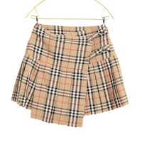 BURBERRY 巴寶莉 百褶裙 經典格紋 羊毛 8025832/71Q