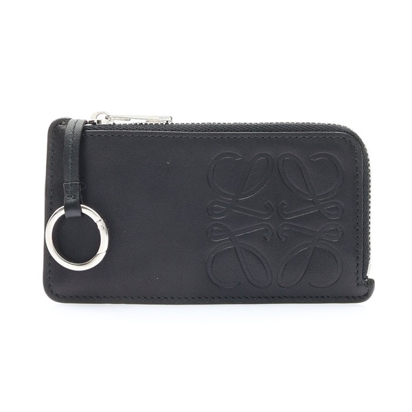 黑色 牛皮 零錢包【LOEWE 羅威】