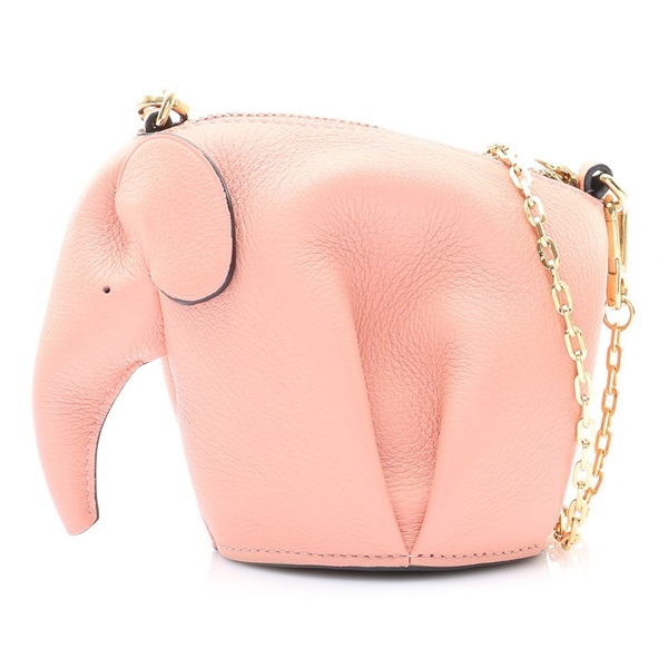 粉色 牛皮 肩背包【LOEWE 羅威】  199.30.M93