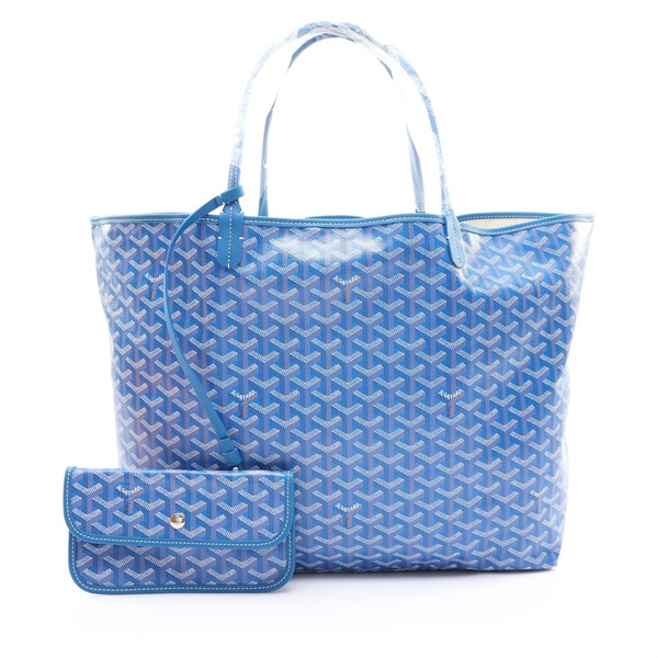 Saint Louis GM 肩背包 藍色 Goyardine 帆布【GOYARD 高雅德】 STLOUIGMLTY10CL10P