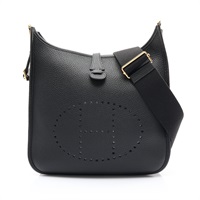 黑色 Clemence牛皮 Evelyne 29 肩背包 Y刻 金扣【HERMES 愛馬仕】 H056277CC89