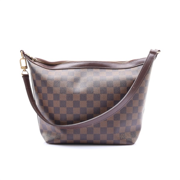 Illovo MM 肩背包 棕色 棋盤格帆布【LOUIS VUITTON LV 路易威登】 N51995