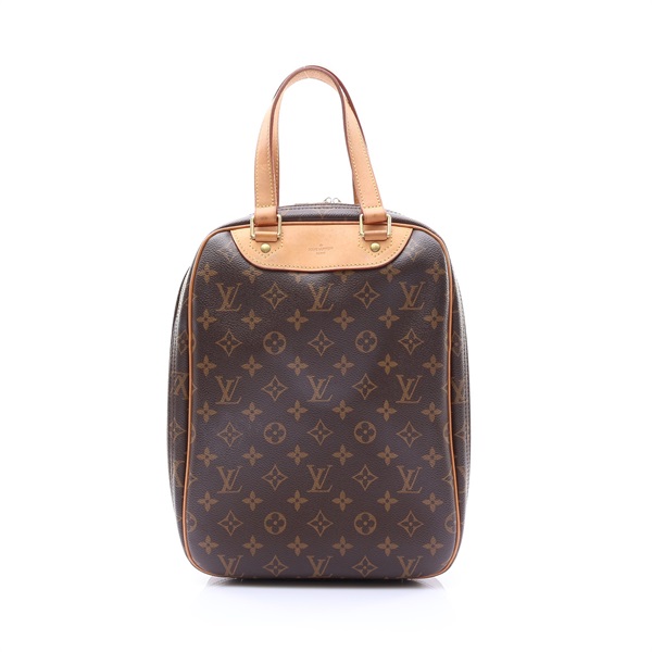 Excursion 鞋袋 棕色 原花 帆布【LOUIS VUITTON LV 路易威登】 M41450