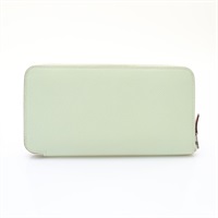 HERMES 愛馬仕 Silk'In經典 絲巾長夾 氣泡綠 Epsom牛皮 W刻 H069645CK