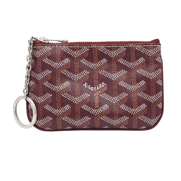 Senat Nano 零錢包 酒紅色 Goyardine帆布【GOYARD 高雅德】 APM SENAT-NANO-33