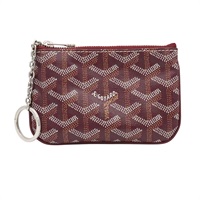 Senat Nano 零錢包 酒紅色 Goyardine帆布【GOYARD 高雅德】 APM SENAT-NANO-33