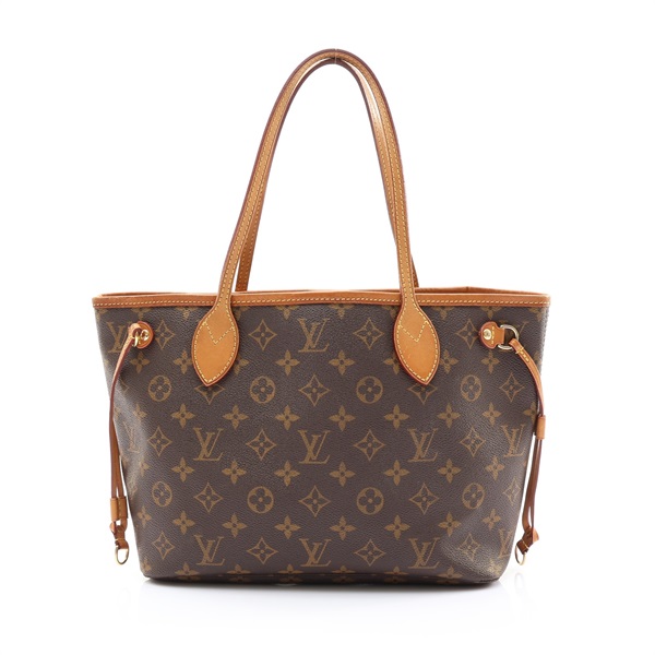 Neverfull PM 托特包 肩背包 棕色 原花帆布【LOUIS VUITTON LV 路易威登】 M40155