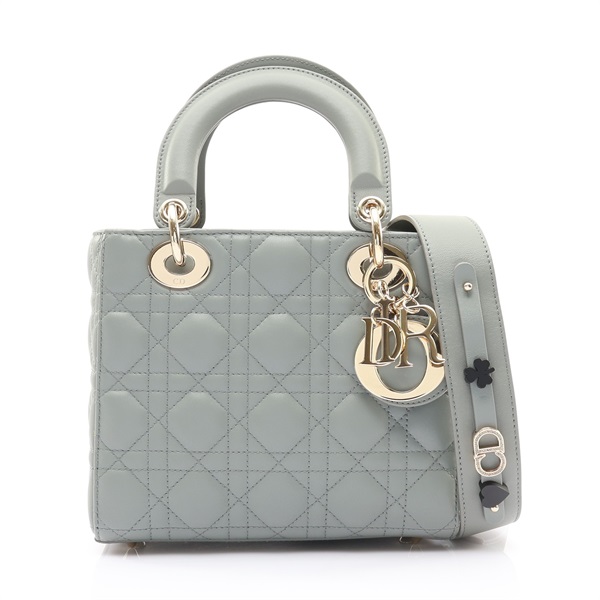 Dior 迪奧 Lady Dior My ABCDior 兩用包 灰色 羊皮 M05380CAL-41GU