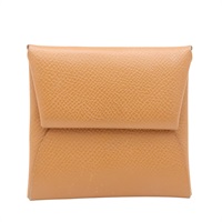 HERMES 愛馬仕 Bastia 零錢包 金棕色 Epsom牛皮 B刻 H041054CK