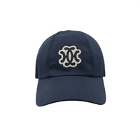 HERMES 愛馬仕 Serena Lift Cap 休閒帽 59 藍色 棉質 H242013N BM56