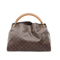 LOUIS VUITTON LV 路易威登 Artsy MM 手提包 棕色 原花帆布 M40249