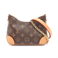 LOUIS VUITTON LV 路易威登 Nano Boulogne 肩背包 棕色 原花帆布 M25519 M25519