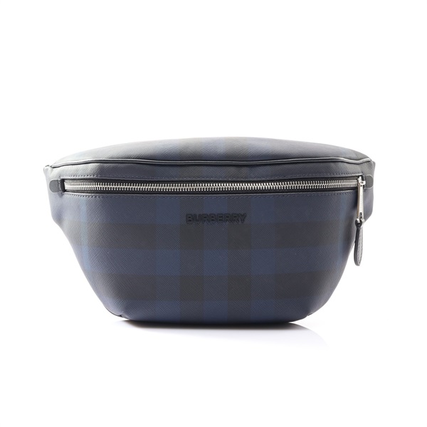 BURBERRY 巴寶莉 Cason Belt 腰包 藍色 PVC塗層帆布 80732701 80732701