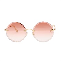 Chloe 克羅伊 Cloud Sunglasses 太陽眼鏡 粉色鏡片 無框 CE142S CE142S