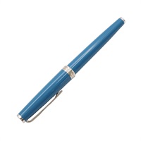 MONTBLANC 萬寶龍 PIX 鋼珠筆 藍色 不銹鋼 119583