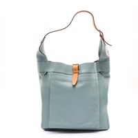 HERMES 愛馬仕 Marwari GM 肩背包 天空藍 Taurillon Clemence牛皮 口M刻