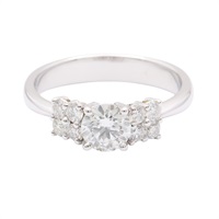 JEWELRY 無品牌珠寶 鑽石 18K白金 戒指 Diamond 3.4g