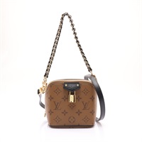 LOUIS VUITTON LV 路易威登 Just In Case 兩用包 棕色 原花帆布 M47162