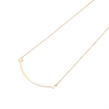 Tiffany & Co 蒂芬妮 T Smile Small 項鍊 18K黃金 60011679