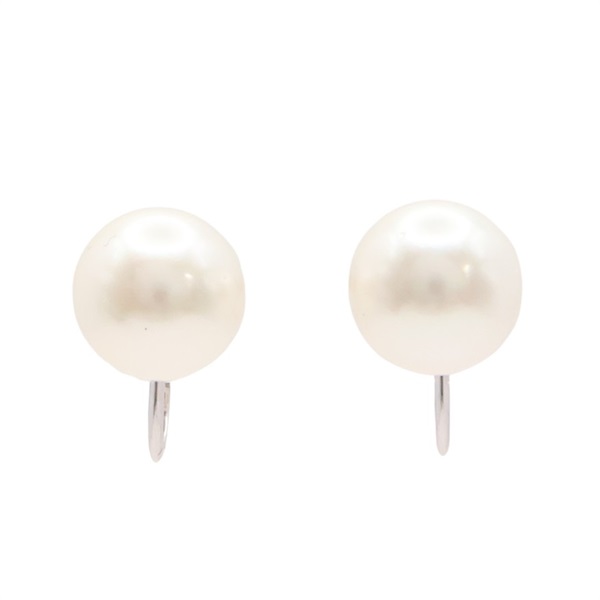 JEWELRY 無品牌珠寶 珍珠 14K白金 夾式耳環 Pearl 2.2g