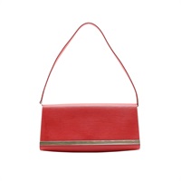 LOUIS VUITTON LV 路易威登 Sevigne Clutch 肩背包 紅色 EPI牛皮 M4052E